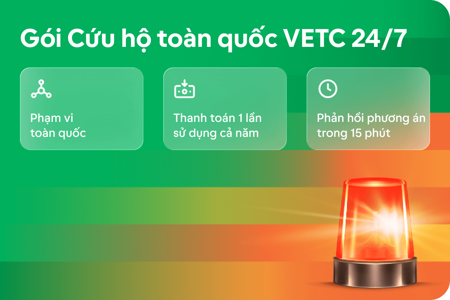 Gói VETC Cứu hộ