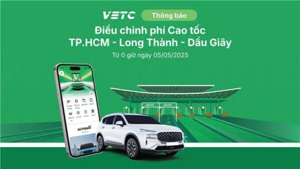 THÔNG BÁO: ĐIỀU CHỈNH MỨC GIÁ DỊCH VỤ SỬ DỤNG ĐƯỜNG CAO TỐC TP.HCM - LONG THÀNH - DẦU GIÂY
