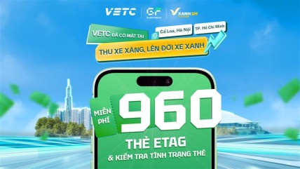 VETC Đồng hành cùng XANH SM trong ngày hội xanh: Thu Xe Xăng - Lên Đời Xe Xanh
