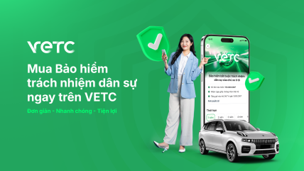 Mua Bảo Hiểm Trách Nhiệm Dân Sự Ngay Trên VETC
