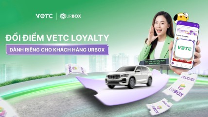 Chương trình ưu đãi đổi điểm Urbox, nhận điểm VETC...