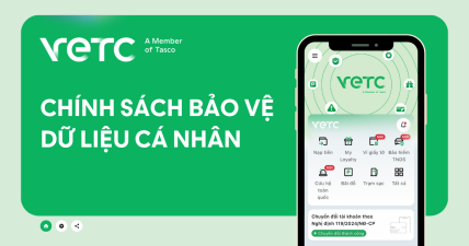 CHÍNH SÁCH BẢO VỆ DỮ LIỆU CÁ NHÂN VETC