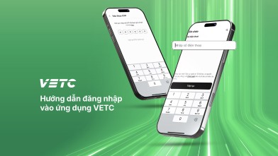 Hướng dẫn khách hàng cá nhân đăng nhập ứng dụng VETC phiên bản mới
