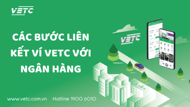 Hướng dẫn liên kết tài khoản ngân hàng với ví VETC