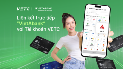 HƯỚNG DẪN LIÊN KẾT NGÂN HÀNG VIỆT Á VỚI TÀI KHOẢN VETC